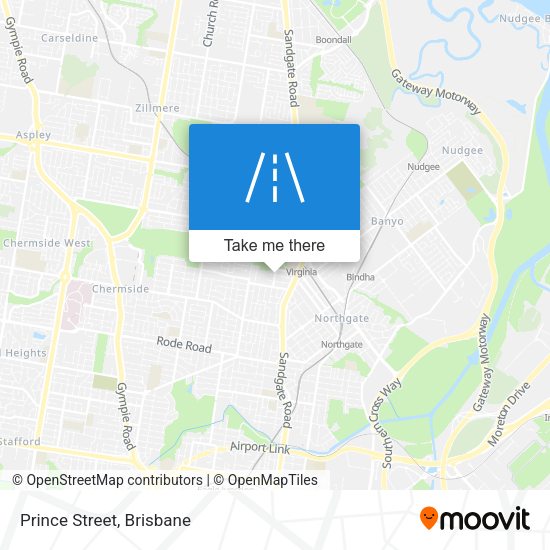 Prince Street map