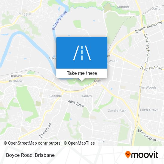 Boyce Road map