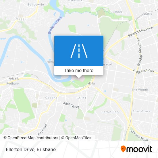 Ellerton Drive map
