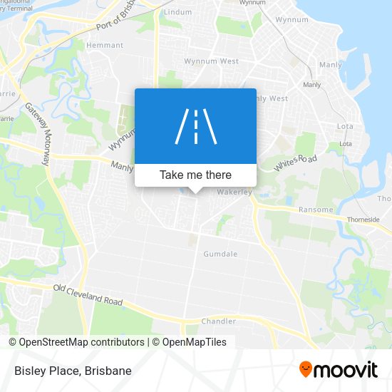 Bisley Place map