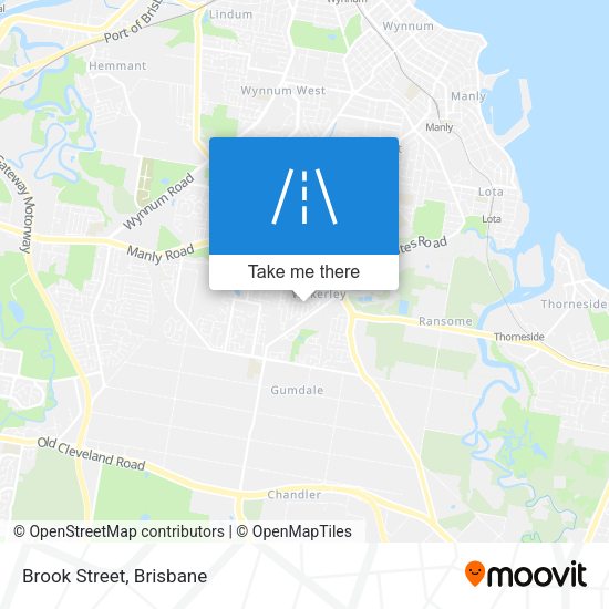Brook Street map