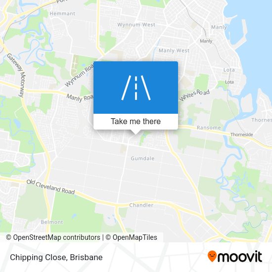 Chipping Close map