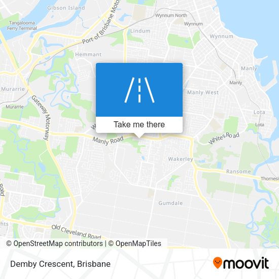 Demby Crescent map