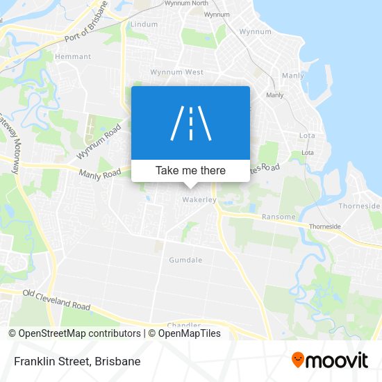 Franklin Street map