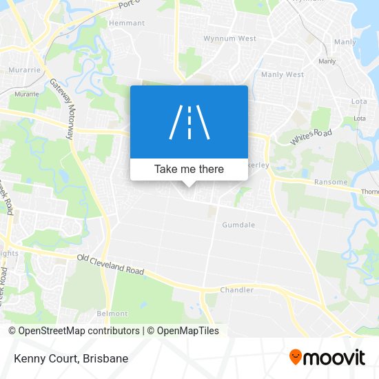 Kenny Court map