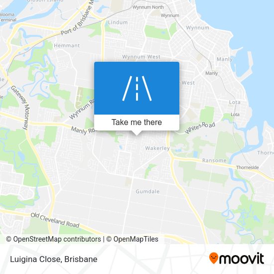 Luigina Close map