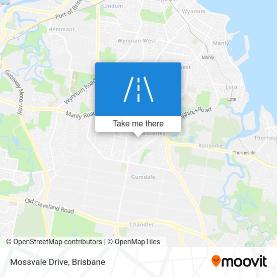 Mossvale Drive map