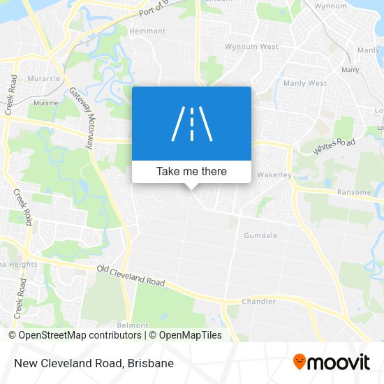 New Cleveland Road map