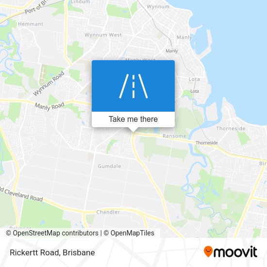 Rickertt Road map