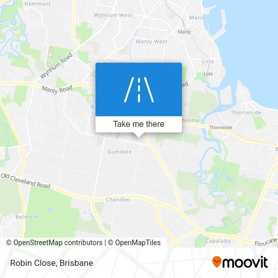 Robin Close map