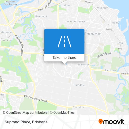 Suprano Place map