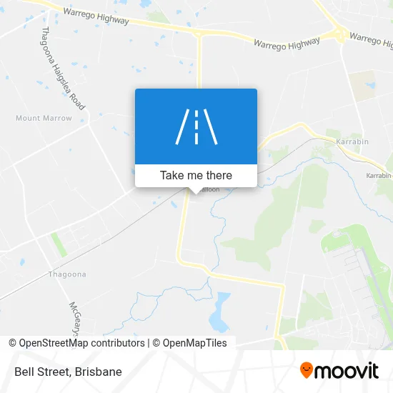 How to get to Bell Street, Walloon by train or bus?