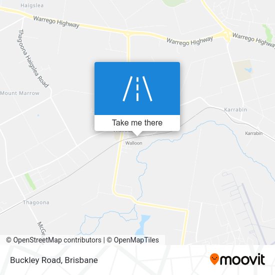 Buckley Road map
