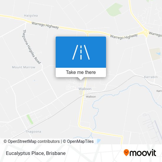 Eucalyptus Place map
