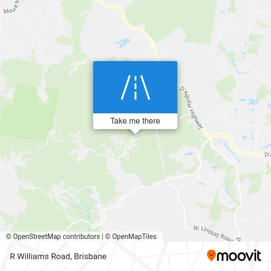 Mapa R Williams Road