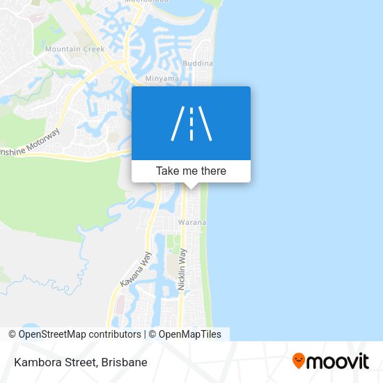 Kambora Street map
