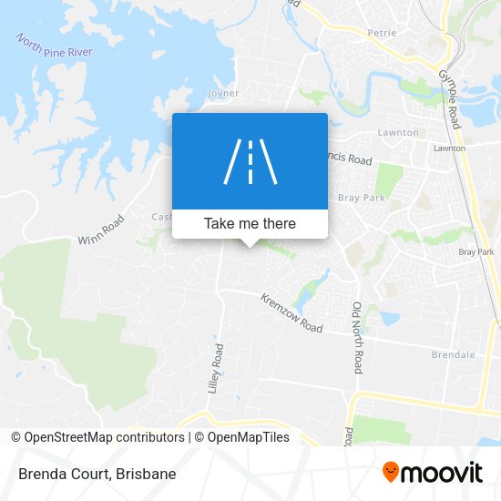 Brenda Court map