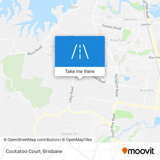Cockatoo Court map