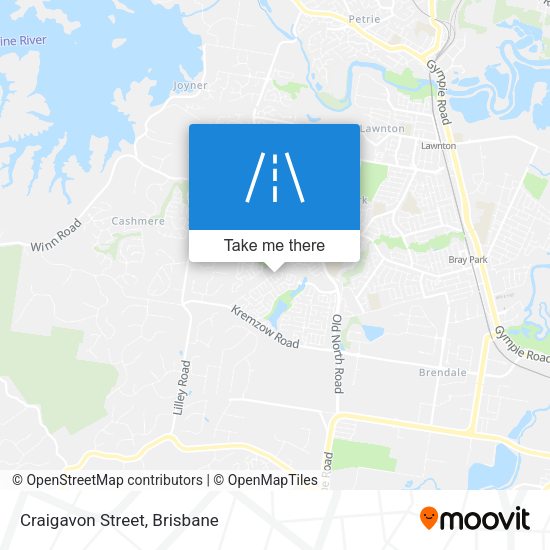 Craigavon Street map