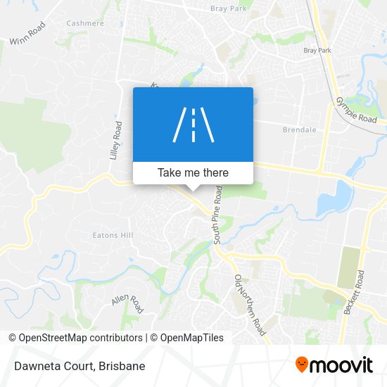 Dawneta Court map