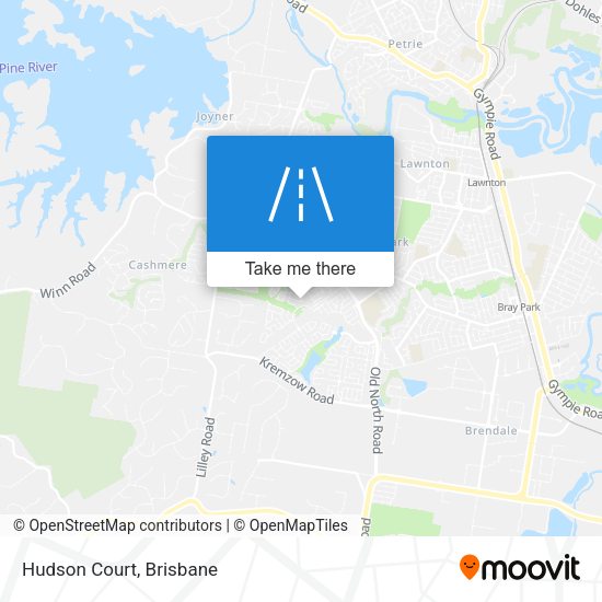 Hudson Court map