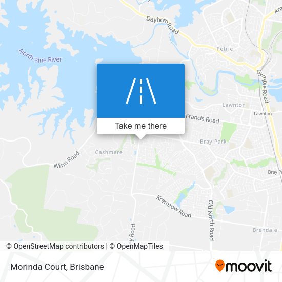 Morinda Court map