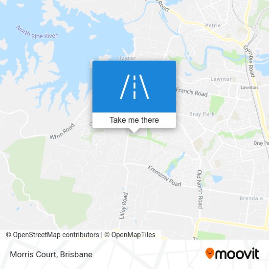 Morris Court map