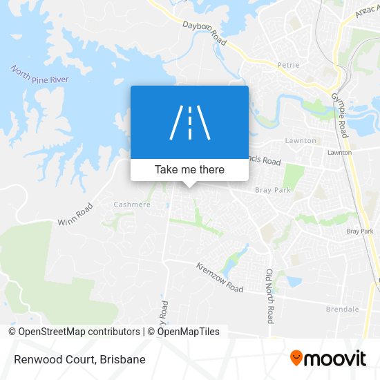 Renwood Court map