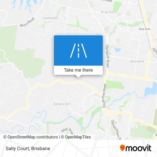 Sally Court map