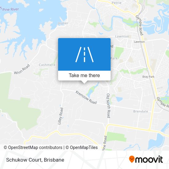 Schukow Court map