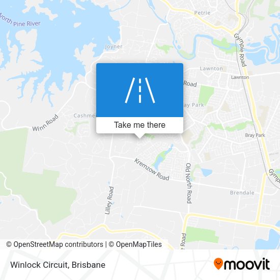 Winlock Circuit map