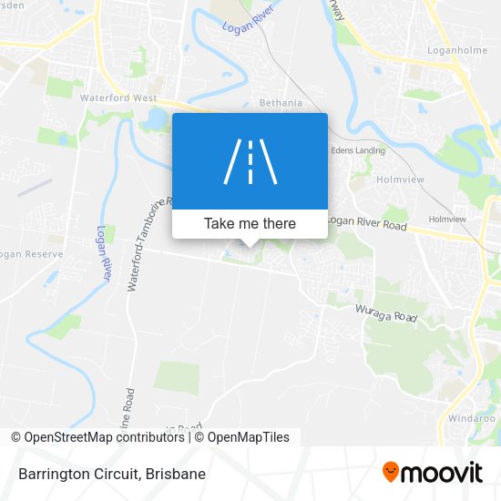 Barrington Circuit map
