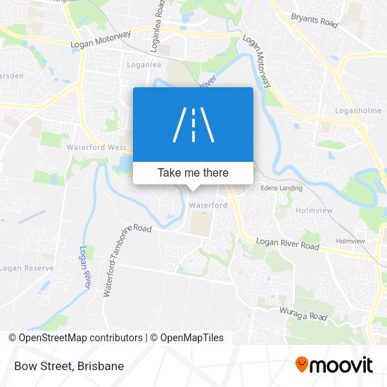Bow Street map