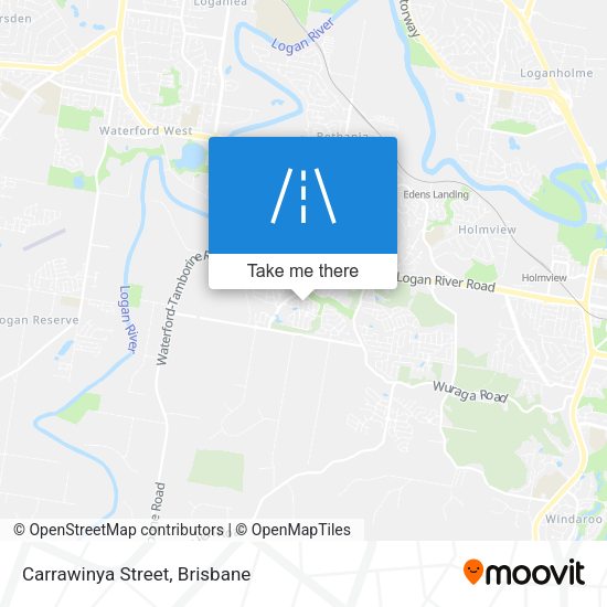 Carrawinya Street map