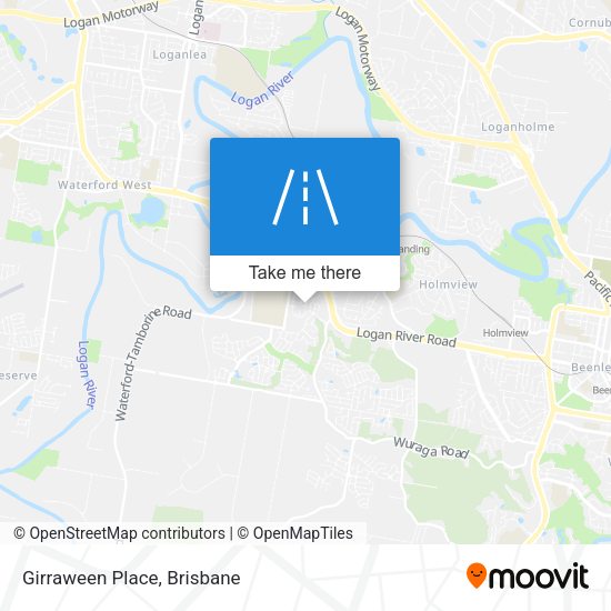 Girraween Place map