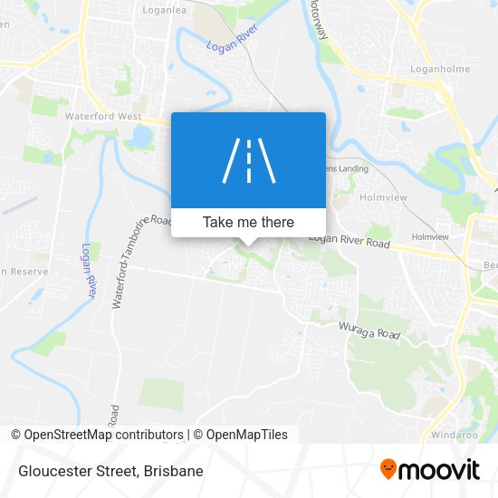 Gloucester Street map