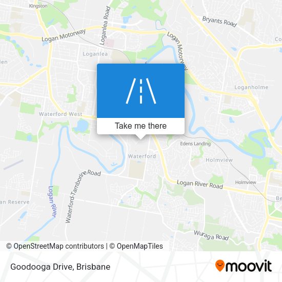 Goodooga Drive map