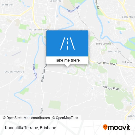 Kondalilla Terrace map