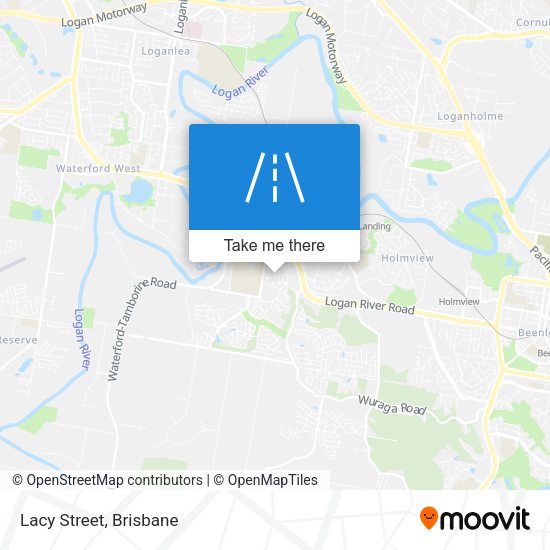Lacy Street map