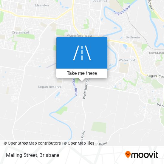 Malling Street map
