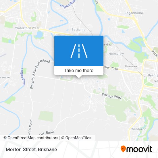 Morton Street map