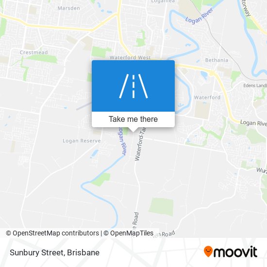 Sunbury Street map