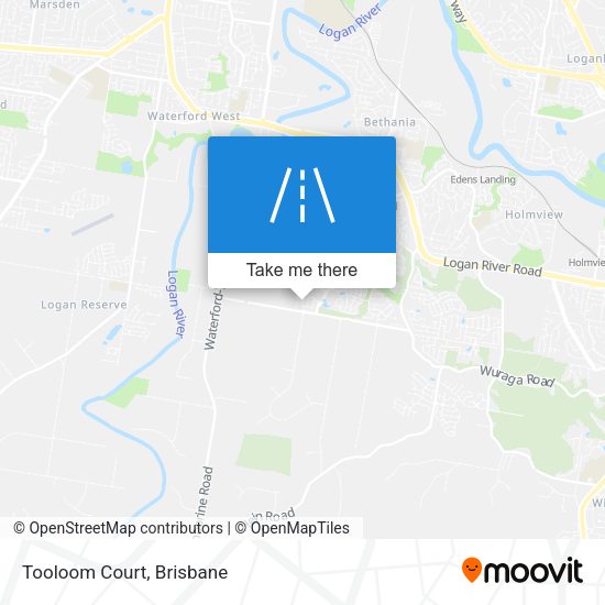 Tooloom Court map
