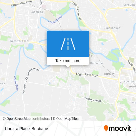 Undara Place map