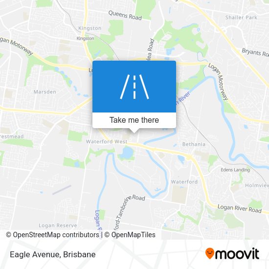 Eagle Avenue map