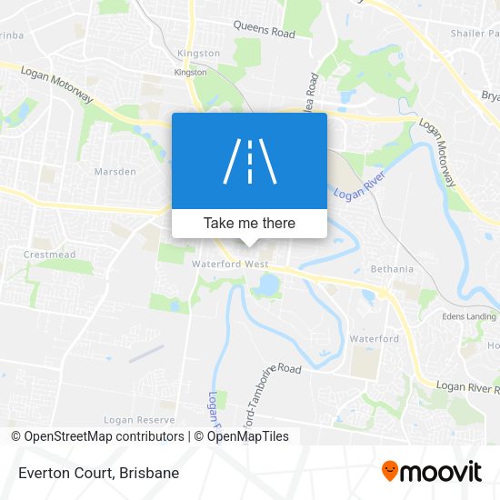 Everton Court map