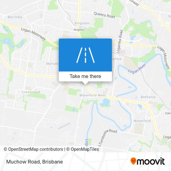 Muchow Road map