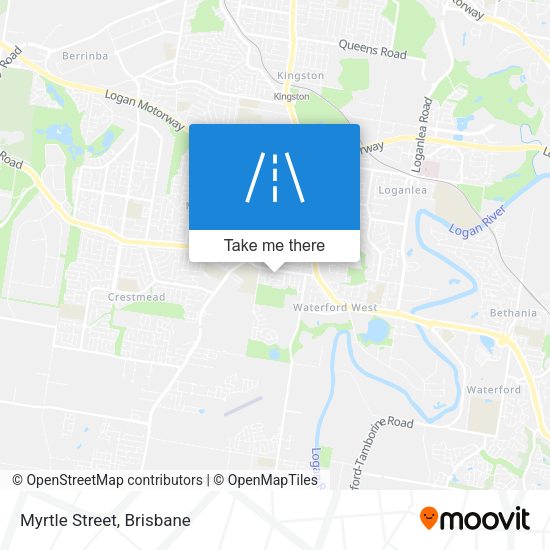 Myrtle Street map