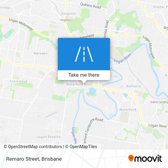 Remaro Street map