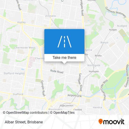 Albar Street map